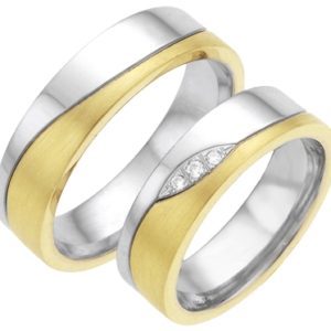 14 krt gouden allianceringen F2871