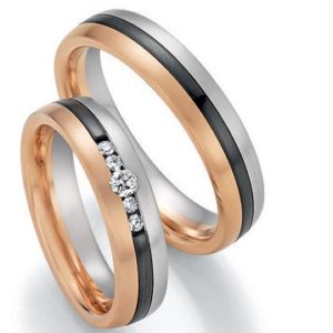 Black & Gold 14/10050-050 585 Gold/Zirconium
