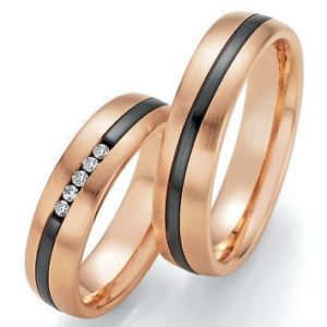 Black & Gold 14/10150-055 585 Gold/Zirconium
